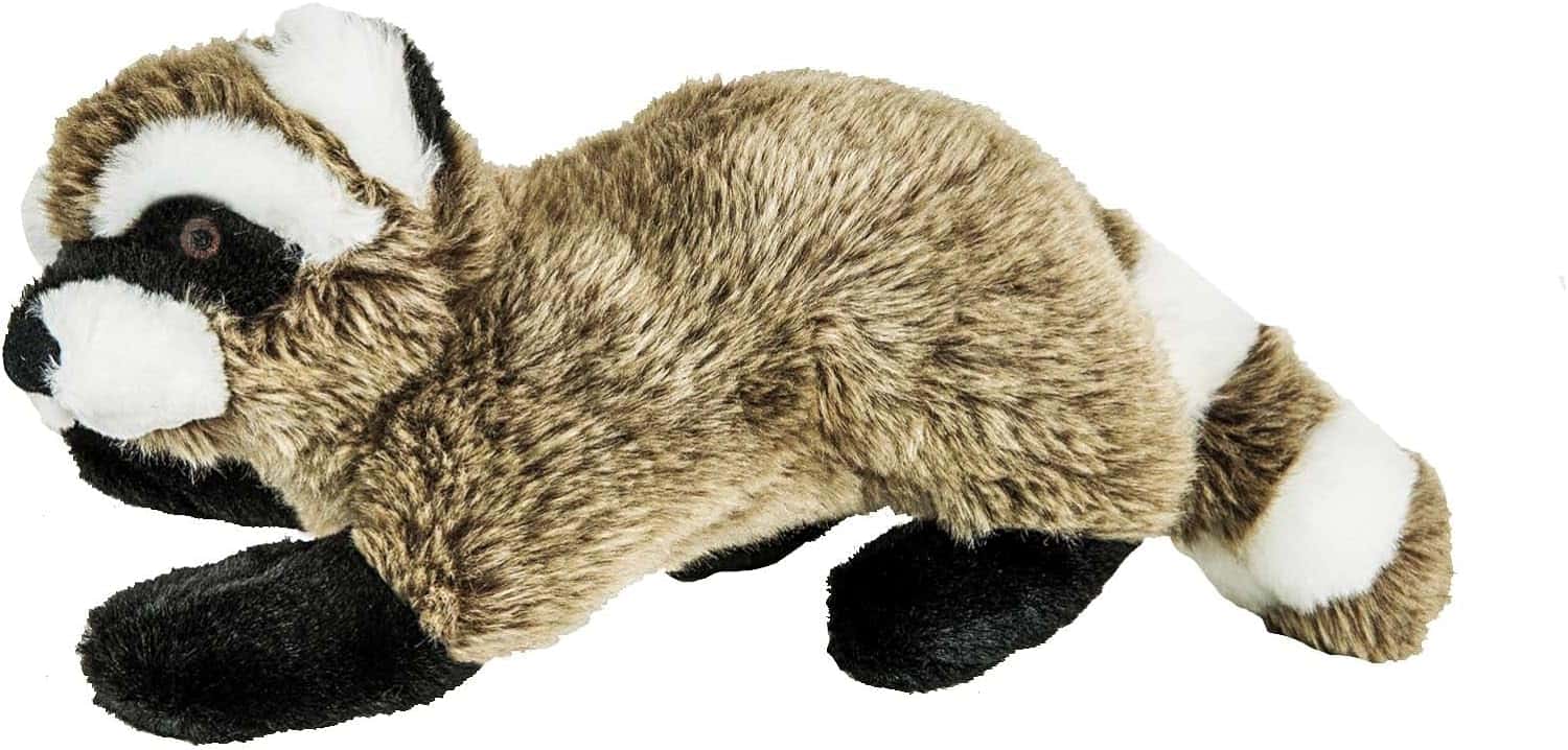 stuffed raccoon toy for dogs